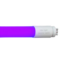 LAMPADA TUBULAR ROXO LED 9W 0.60CM LAMPADA TUBULAR ROXO LED 9W 0.60CM