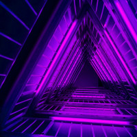 LAMPADA TUBULAR ROXO LED 9W 0.60CM LAMPADA TUBULAR ROXO LED 9W 0.60CM