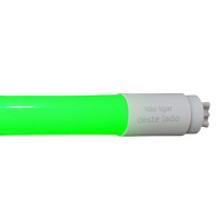LAMPADA TUBULAR VERDE LED 18W 1.20MT LAMPADA TUBULAR VERDE LED 18W 1.20MT