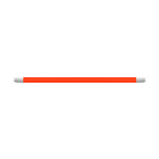 LAMPADA TUBULAR VERMELHO LED 18W 1.20MT