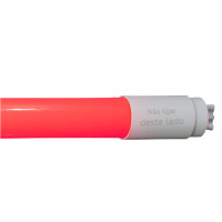 LAMPADA TUBULAR VERMELHO LED 18W 1.20MT LAMPADA TUBULAR VERMELHO LED 18W 1.20MT