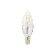 Lampada LED Vela Crystal E14 4W