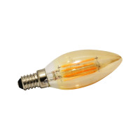 Lampada LED Vela Leitosa E14 4W Lampada LED Vela Leitosa E14 4W