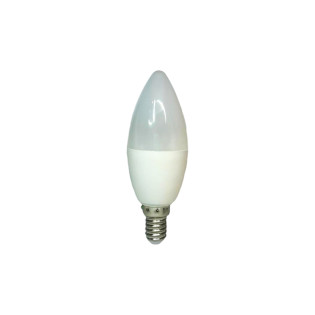 Lampada LED Vela Leitosa E14 7W
