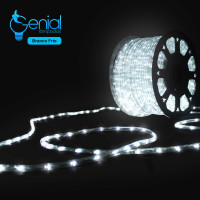 100m Mangueira redonda Luminosa LED Decoração, Sanca e Natal - ganhe 5 plugs/conectores 100m Mangueira redonda Luminosa LED Decoração, Sanca e Natal - ganhe 5 plugs/conectores