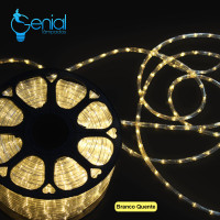 100m Mangueira redonda Luminosa LED Decoração, Sanca e Natal - ganhe 5 plugs/conectores 100m Mangueira redonda Luminosa LED Decoração, Sanca e Natal - ganhe 5 plugs/conectores