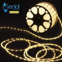 100m Mangueira redonda Luminosa LED Decoração, Sanca e Natal - ganhe 5 plugs/conectores 100m Mangueira redonda Luminosa LED Decoração, Sanca e Natal - ganhe 5 plugs/conectores