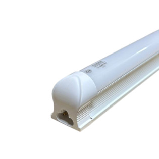 LUMINARIA TUBULAR T8 COM CALHA 10W 60CM BRANCO FRIO