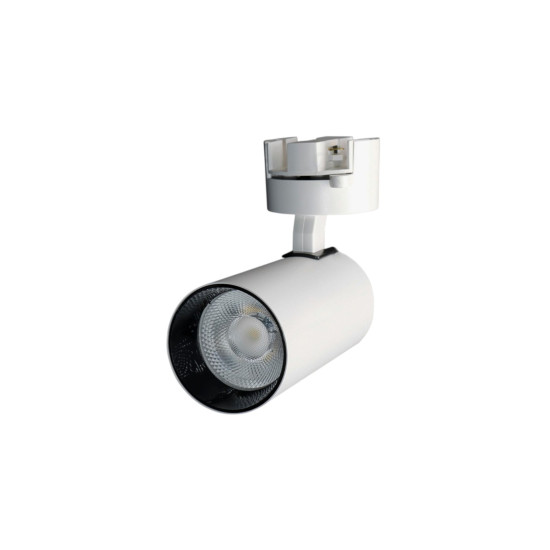 SPOT LED DIRECIONAVEL DUO - SOBREPOR E TRILHO - 10W BRANCO BRANCO QUENTE