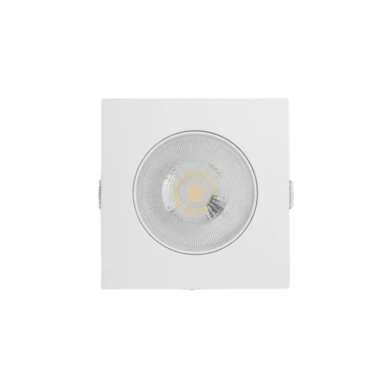 SPOT EMBUTIR PARA PAR20 QUADRADO PLANO BRANCO