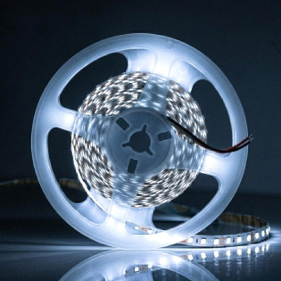FITA DE LED 120LEDS P/ METRO 12V 5M 8MM GELO
