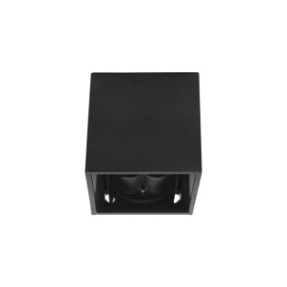 MINI ARANDELA LED PRETA 2W SLIM 2 FOCOS AJUSTÁVEIS