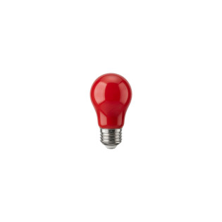 LAMPADA BOLINHA COLORIDA A45 3W VERMELHO