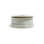 FITA DE LED USO EXTERNO 120 LEDS P/ METRO 127V 100 METROS IP68 BRANCO NEUTRO