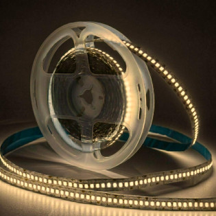 FITA DE LED 240LEDS P/ METRO LED 12V 5M 10MM BRANCO QUENTE