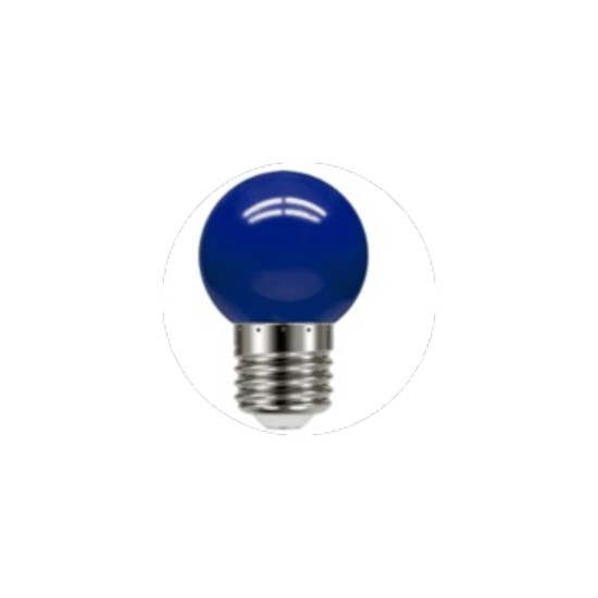 MINI BULBO BOLINHA 1W AZUL 127V MINI BULBO BOLINHA 1W AZUL 127V