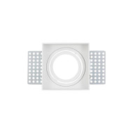 SPOT NO FRAME QUADRADO PARA MR11 BRANCO