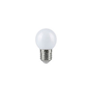 LAMPADA BOLINHA COLORIDA G45 3W BRANCA QUENTE