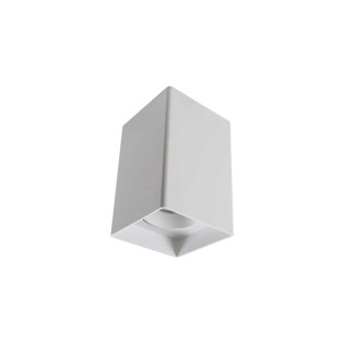 SPOT DE SOBREPOR QUADRADO BRANCO MR16
