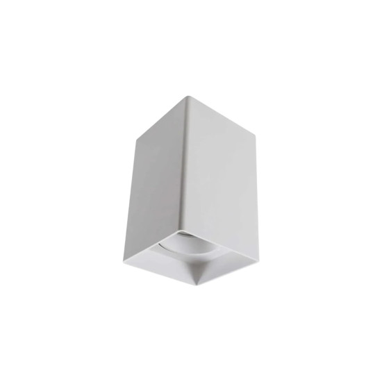 SPOT DE SOBREPOR QUADRADO BRANCO MR16