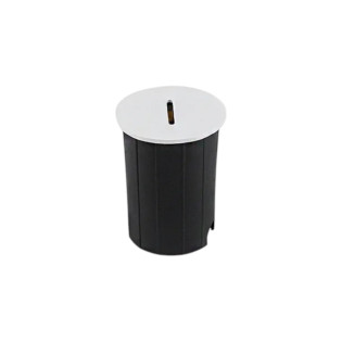 BALIZADOR DE PAREDE DE EMBUTIR REDONDO LED 3W BRANCO