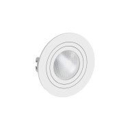 SPOT EMBUTIR PARA MR11 REDONDO PLANO BRANCO