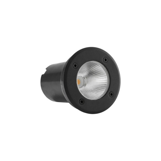 BALIZADOR DE PISO EXTERNO PRETO 7W