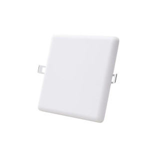 PLAFON SEM BORDA EMBUTIR 18W QUADRADO BRANCO NEUTRO GAYA