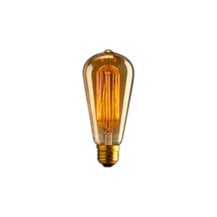 LAMPADA ST64 FILAMENTO CARBONO 40W 220V