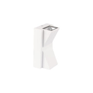 ARANDELA EXTERNA EFEITO 2 FACHOS DUPLO LED 6W BRANCO QUENTE