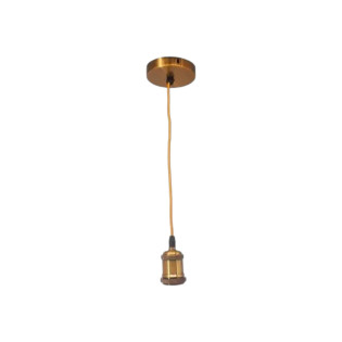 PENDENTE SINGLE VINTAGE DOURADO