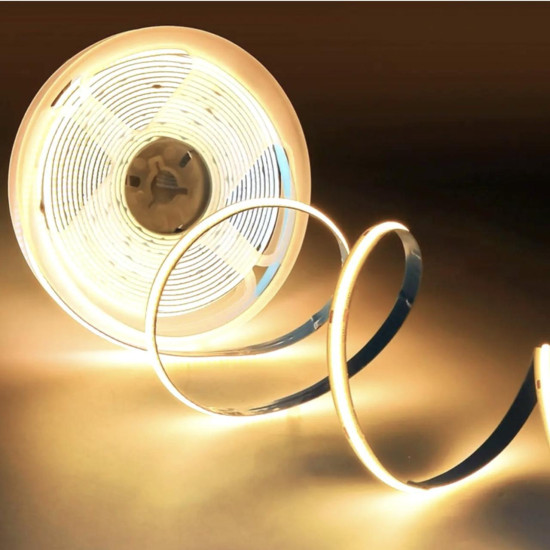 FITA DE LED COB 12V 320L 8MM BRANCO NEUTRO FITA DE LED COB 12V 320L 8MM BRANCO NEUTRO