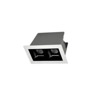 SPOT DE EMBUTIR PICCO 4W BRANCO/PRETO BRANCO QUENTE
