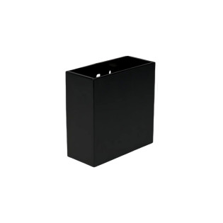 ARANDELA DE PAREDE LED VERSATIL 4W PRETA BRANCO QUENTE 