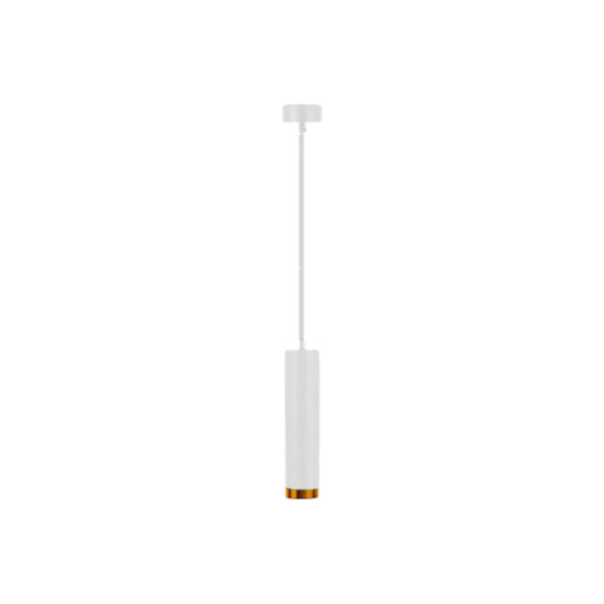 PENDENTE CILÍNDRICO TUBO BRANCO