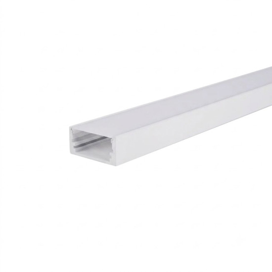 PERFIL DE SOBREPOR 16X07 MM 2 M BRANCO 