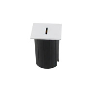 BALIZADOR DE PAREDE DE EMBUTIR QUADRADO LED 3W BRANCO
