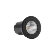 BALIZADOR DE PISO EXTERNO PRETO 5W