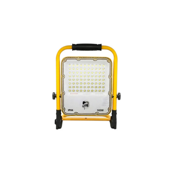 REFLETOR HOLOFOTE LED COM BATERIA 500W