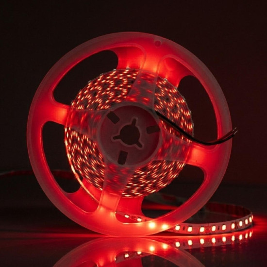 FITA DE LED 120LEDS P/ METRO 12V 5M 8MM VERMELHO FITA DE LED 120LEDS P/ METRO 12V 5M 8MM VERMELHO