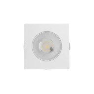 SPOT EMBUTIR PARA MR16 QUADRADO PLANO BRANCO
