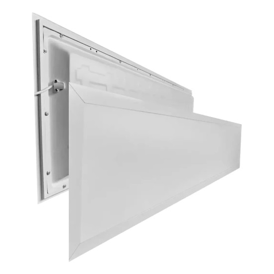 PLAFON DE EMBUTIR FUNDO GROSSO 32*122 BRANCO NEUTRO