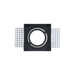 SPOT NO FRAME QUADRADO PARA MR16 PRETO