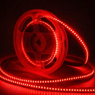 FITA DE LED 240LEDS P/ METRO LED 12V 5M 10MM VERMELHO