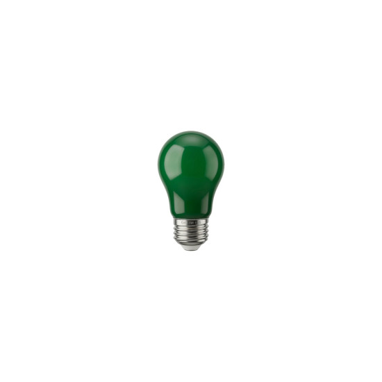 LAMPADA BOLINHA COLORIDA A45 3W VERDE LAMPADA BOLINHA COLORIDA A45 3W VERDE