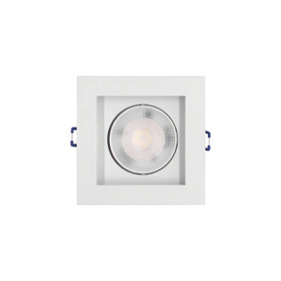SPOT EMBUTIR RECUADO LED 5W BRANCO QUENTE