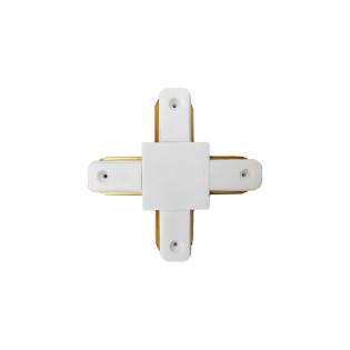 EMENDA PARA TRILHO ELETRIFICADO X BRANCO EMENDA PARA TRILHO ELETRIFICADO X BRANCO
