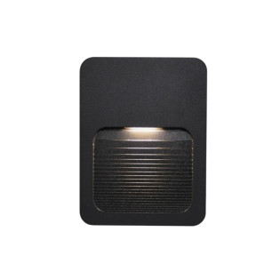 BALIZADOR DE SOBREPOR LED 2W PRETO 