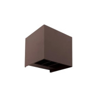 MINI ARANDELA LED MARROM 2W SLIM 2 FOCOS AJUSTÁVEIS MINI ARANDELA LED MARROM 2W SLIM 2 FOCOS AJUSTÁVEIS