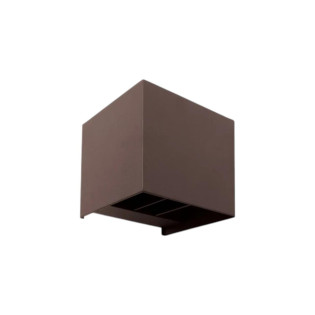 MINI ARANDELA LED MARROM 2W SLIM 2 FOCOS AJUSTÁVEIS